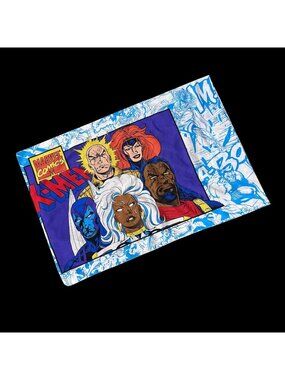 Vintage X MEN Marvel Comics Pillowcase Wolverine Mutant Beast Storm 1994 USA